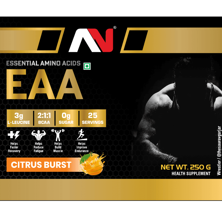 ADITYANUTRA ESSENTIAL AMINO ACIDS (EAA) — Centre Label