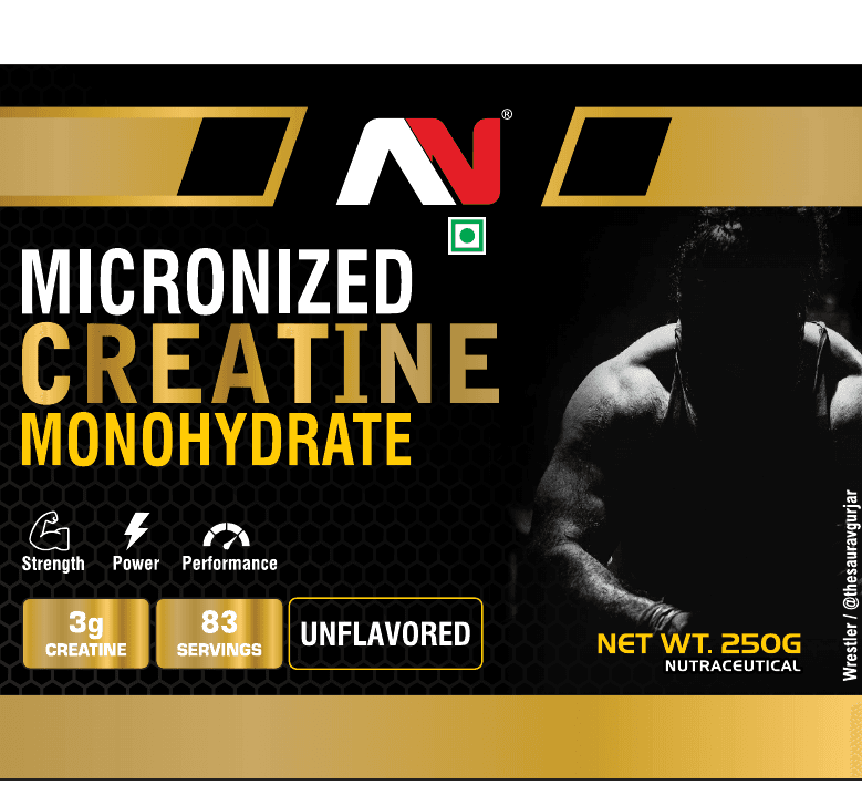 ADITYANUTRA MICRONIZED CREATINE MONOHYDRATE — Centre Label